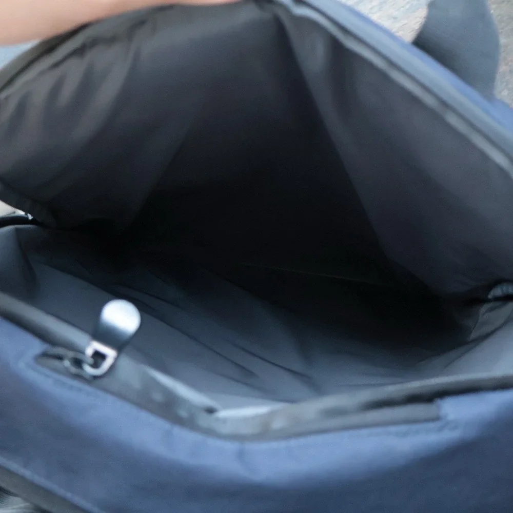 Lo & Sons The Hanover Deluxe 2 Backpack Laptop in Navy Blue -Everyday Travel Bag